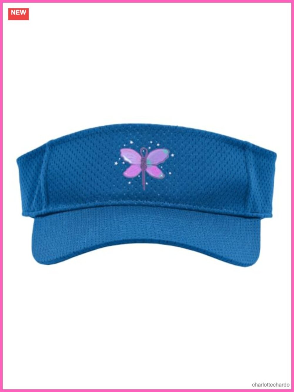 Climbing Knot Rope Fairy Wings Adjustable Sun Visor Polyester Mesh
